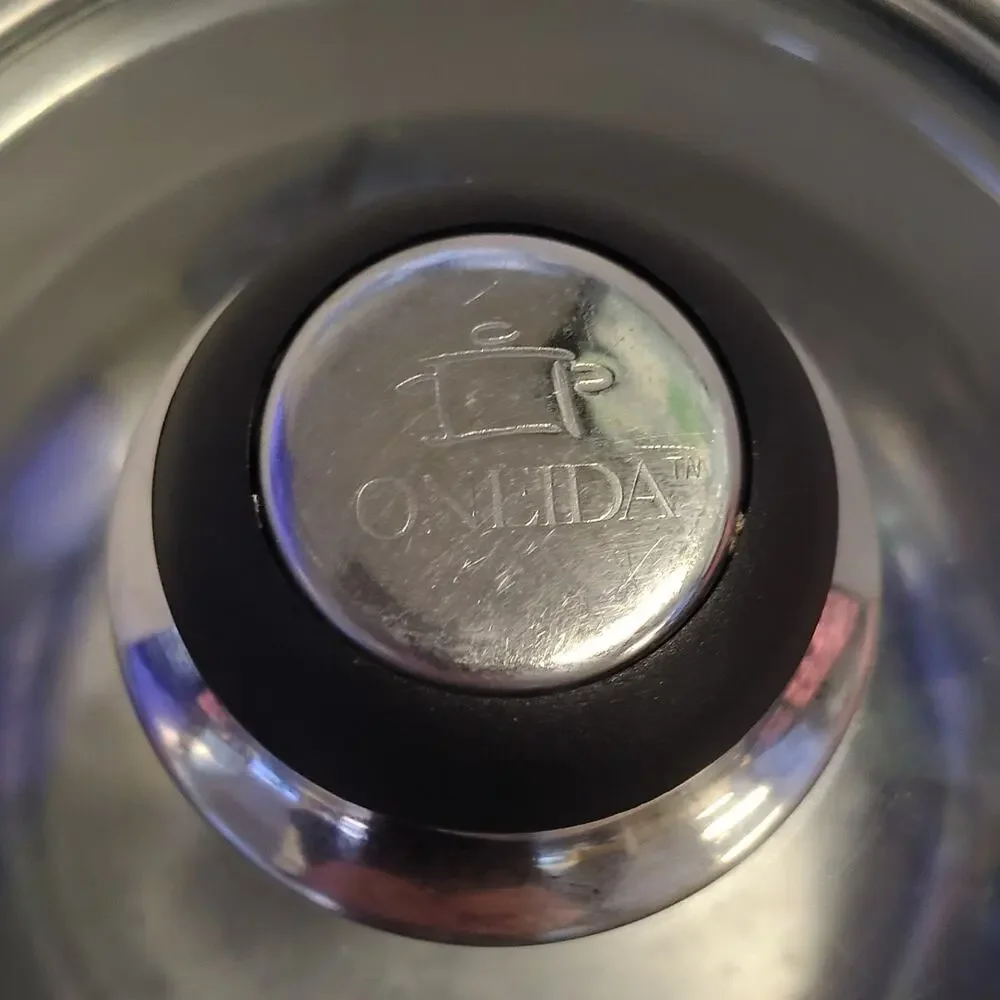 Onedia 2 qt 18/10 Stainless Steel Saucepan Pot Kettle Glass Lid